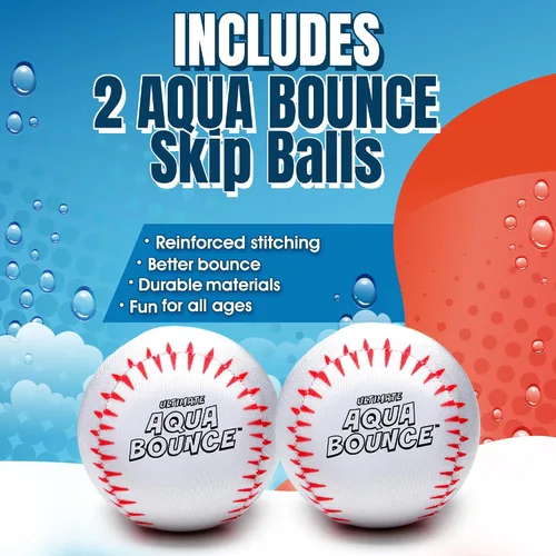 Miniatura 3 de Activ Life Ultimate - Paquete de 2 pelotas de salto de agua más grandes de 3 pulgadas, pelotas rebotadoras para diversión en la piscina y la playa