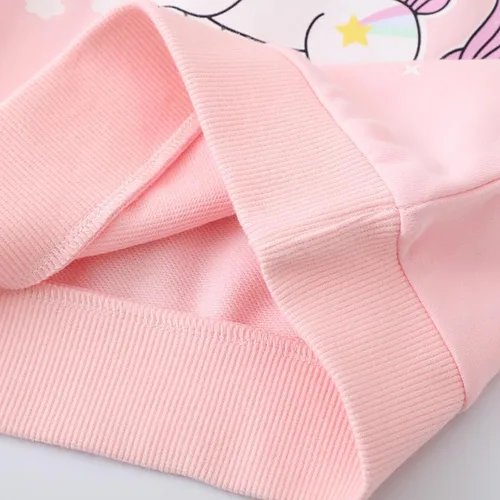 Miniatura 6 de Sudaderas casuales de manga larga para niñas pequeñas, suéter de cuello redondo, camisas de invierno para niños pequeños, ropa de 2-7T
