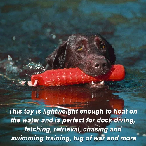 Miniatura 2 de Juguete flotante para perros, maniquí de entrenamiento para perros retriever, juguetes flotantes para buscar agua, ligero para flotar en la cuerda