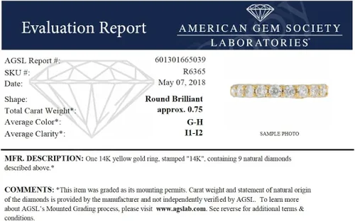 Miniatura 7 de Vir Jewels Anillo de compromiso de diamantes de 34 quilates (ctw) para mujer, anillo de compromiso redondo de diamantes de oro amarillo de 14