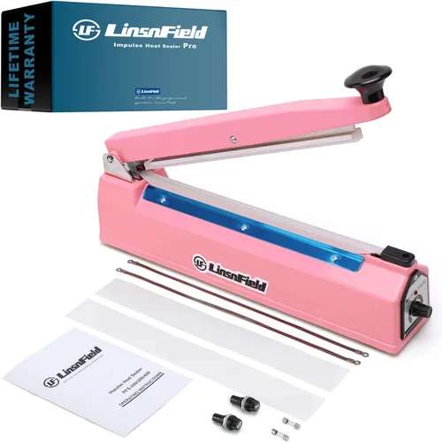 Miniatura 13 de Sealer Pro - 20 pulgadas - 0.197 in de ancho de sellado - Sellador térmico por impulso, más resistente para un sellado fuerte y seguro para Metallic