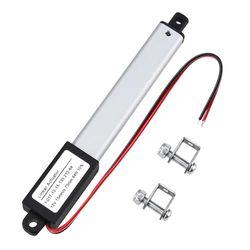 Miniatura 11 de Mini Actuador Lineal Eléctrico 12V, Actuador Lineal Impermeable de Carrera de 4", Velocidad 4mm/s, 200N/45lb, con Soportes de Montaje para Coche RV