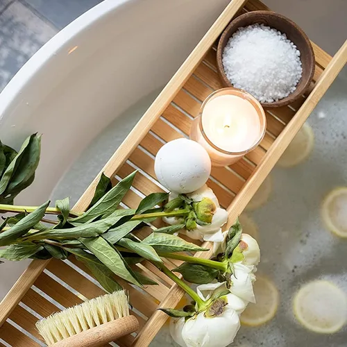 Miniatura 3 de Sal del Mar Muerto – Sales del Mar Muerto para remojo, sal mineral para baño, spa, ducha – Sal de baño pura y natural para remojo de pies