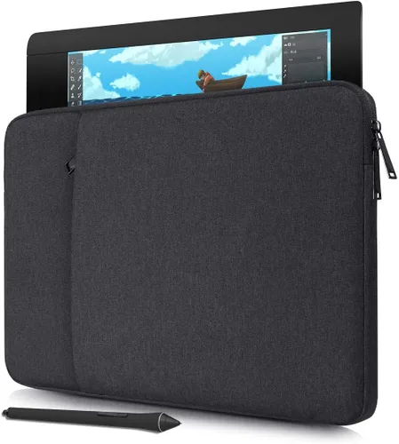 Funda portátil para tableta de dibujo para HUION KAMVAS 13/Inspiroy 2 L/H1060P/H950P, XP-Pen Deco 01 V3, negro
