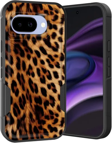 Miniatura 78 de Funda para Pixel 6A, Híbrida de Doble Capa de Servicio Pesado Resistente a Prueba de Golpes PC Duro + Funda Protectora de Silicona Suave para Google