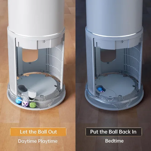 Miniatura 3 de Purificadores de aire para mascotas con filtro HEPA, purificador de aire para el hogar con prefiltro reemplazable para pelo de mascotas, salida