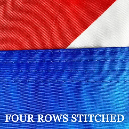 Miniatura 4 de Bandera de Cuba Cubana 3x5 pies para Exteriores de Doble Cara - 3 Capas 240D 4 Filas Cosidas - Bandera Cubana Grande 3x5 pies para Pared