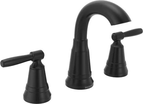 Miniatura 8 de Moen Halle 84972C - Grifo de baño tradicional cromado con montaje de drenaje para aplicaciones de 3 agujeros, 84972C