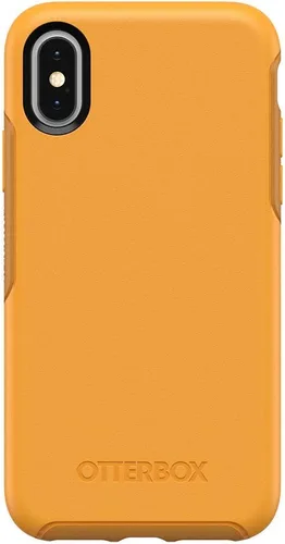 Miniatura 6 de OtterBox Funda para iPhone Xs y iPhone X Symmetry Series, color negro, ultra elegante, compatible con carga inalámbrica, bordes elevados que