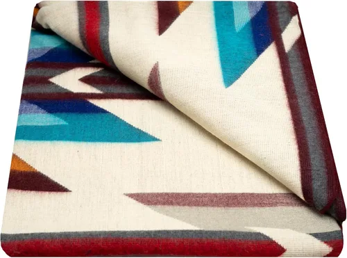 Manta de lana de alpaca XXL | Transpirable hipoalergénica ultra suave | Grande cálida tradicional hecha a mano | 85 x 80 pulgadas | No raya ni pica
