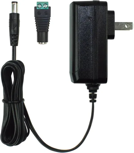 Miniatura 7 de Armacost Lighting 12V 12W 1 Amp Adaptador de fuente de alimentación Transformador AC 100V-120V con conector de salida DC de 0.217x0.083 in