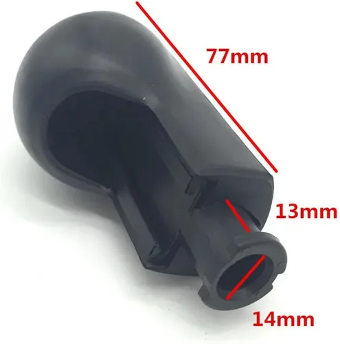Miniatura 3 de BIVVI Pomo de palanca de cambios de 5/6 velocidades, polaina, cubierta antipolvo, cuello, palanca, palanca, cabeza de palo, balonmano para OPEL