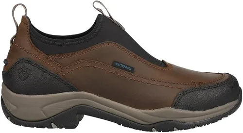 Miniatura 3 de Ariat Terrain Ease - Botas impermeables sin cordones para mujer tacón bajo de 1 a 2 pulgadas color marrón