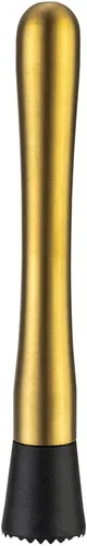 Miniatura 9 de YFS Muddler profesional de acero inoxidable, herramienta de barra duradera y fácil de limpiar, color negro