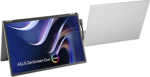 Miniatura 21 de ASUS ZenScreen Duo OLED 360° Monitor Portátil Plegable (MQ149CD) - Dual de 14 pulgadas, 16:10, 1920x1200, DisplayHDR400 True Black, 100% DCI-P3