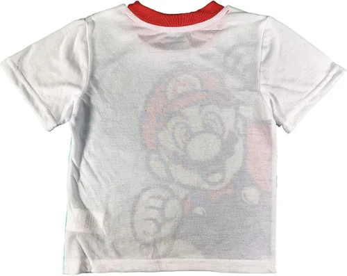 Miniatura 3 de SUPER MARIO Conjunto de pijama de jersey de 3 piezas para niño