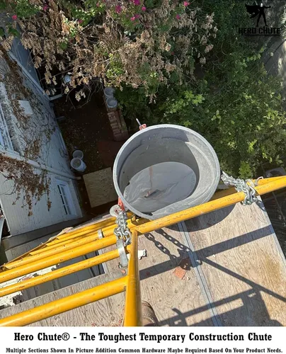 Miniatura 6 de La sección de conducto de construcción resistente de 10 pies incluye cierres de cremallera nominales de 4 a 120 libras una empresa estadounidense