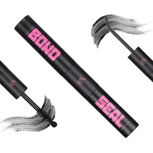 Miniatura 9 de Lash Bond and Seal - Pegamento de pestañas de agarre fuerte negro con un 40% más de adhesivo impermeable para pestañas, sellador negro suave