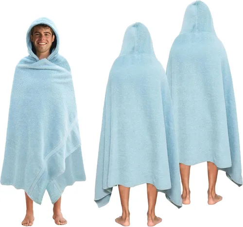 Miniatura 36 de Cotton Craft colección juego de 2 piezas ultra suaves, tamaño grande, 100% algodón, toalla de baño Verde azulado