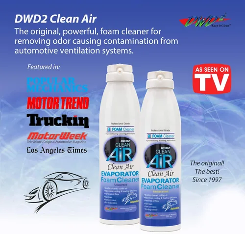 Miniatura 8 de DWD2 Clean AIR Limpiador de bobina evaporador automotriz premium (limón) – Renueva tu aire acondicionado y disfruta de una experiencia de conducción