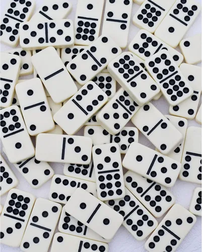 Miniatura 9 de Juego de dominó doble 9 – Juego de dominó para adultos y niños a partir de 8 años – Juego de dominó doble nueve, juegos de mesa clásicos – Juego