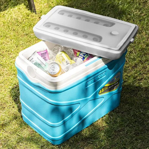 Miniatura 7 de Pinnacle Lonchera térmica térmica de 10 litros – Enfriador duro portátil para campamento/picnic – Coolbox se mantiene fresco durante 48 horas.