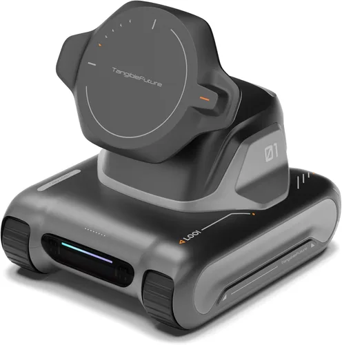 Miniatura 6 de LOOI Robot-Space Black-AI Compañero de escritorio, interacción de voz ChatGPT y Gemini, comprensión visual, personalidad y memoria, carga