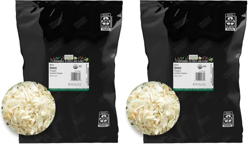 Miniatura 7 de Frontier Productos naturales, bolsa de cebolla blanca picada, producto orgánico certificado, bolsa de 16 oz
