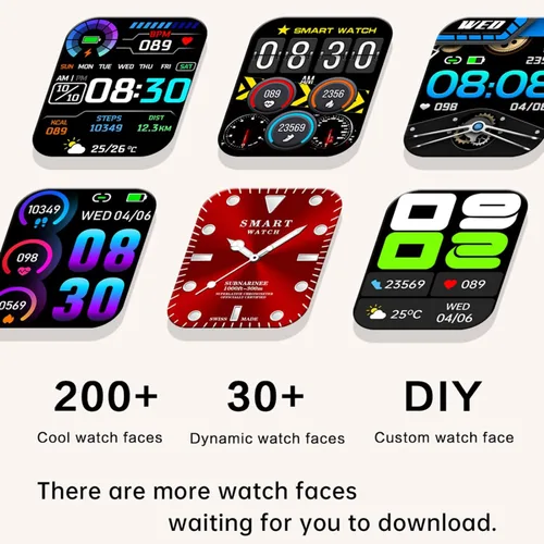 Miniatura 5 de Reloj inteligente para mujeres y hombres (respuesta/hacer llamadas) de 2.01 pulgadas, relojes inteligentes para teléfonos iOS y Android, reloj