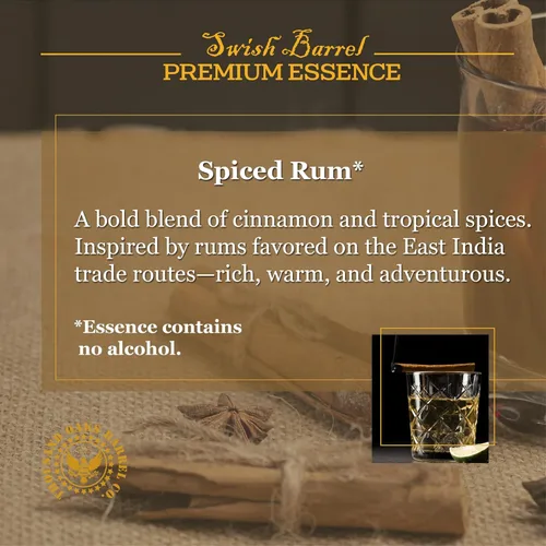 Miniatura 4 de Ron especiado Premium Essence Recambios de kit Bootleg Thousand Oaks Barrel Co. Sabor gourmet para mezcladores de cócteles añejos en barril