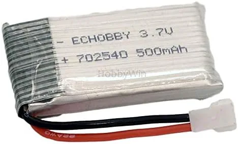 Miniatura 7 de 5 pilas LiPo MX2.0-2P de 3,7 V 500 mAh 25 C.
