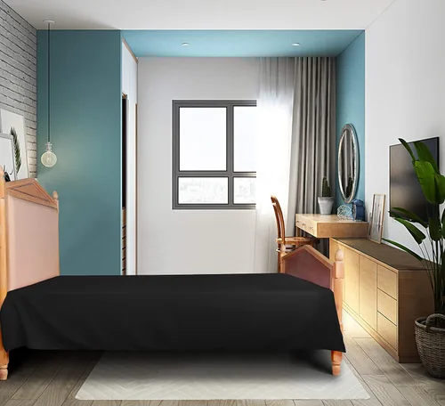 Miniatura 5 de Versatile Bedding Juego de ropa de cama de 3 piezas, tela de satén sedosa ultra suave, el mejor juego de 3 piezas de calidad premium, fácil cuidado