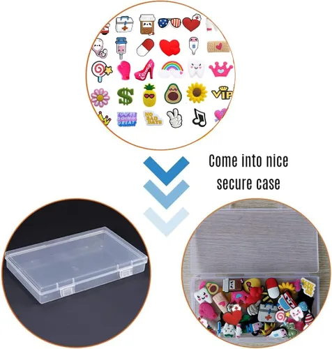 Miniatura 2 de Encantos de zapatos de enfermera, 30 piezas, lindo zapato médico, diferentes formas, accesorios de zapatos para sandaliaszapatos y pulserapulsera