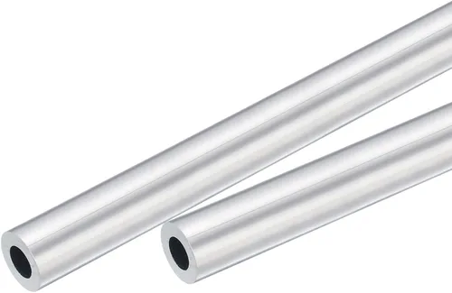 Miniatura 29 de uxcell Tubo redondo de aluminio 6063 0.157 in OD 0.118 in diámetro interior 11.811 in longitud tubería