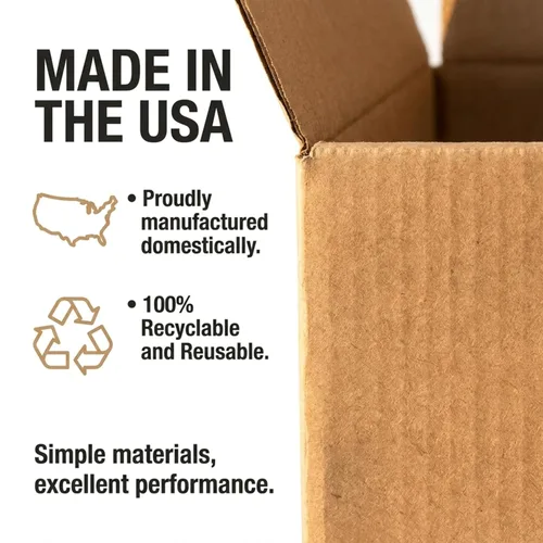 Miniatura 6 de BOX USA Cajas de mudanza altas para armario resistentes con barras de suspensión (paquete de 3) – 20 pulgadas de largo x 20 pulgadas de ancho x 45