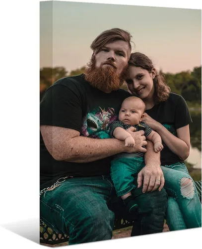 Miniatura 9 de Laoife Pintura en Lienzo Personalizada 30x30 cm Sube Imágenes, Impresiones en Lienzo Personalizadas con tus Fotos, Regalos Personalizados de Niños