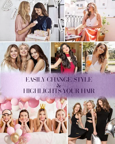 Miniatura 9 de LaaVoo I Tips - Extensiones de cabello humano real con punta en I, color marrón oscuro con balayage, extensiones de cabello humano con punta en I