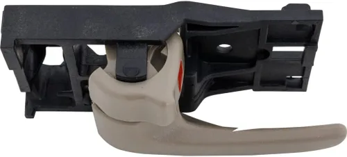 Miniatura 5 de Para Toyota Tundra 2004 2005 2006 Manija de puerta interior delantera o trasera, lado del conductor beige Con botón de bloqueo de puerta