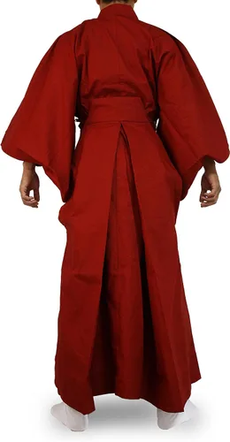 Miniatura 2 de Edoten Japonés Samurai Hakama Uniforme Ropa tradicional japonesa Kimono RD × RD S