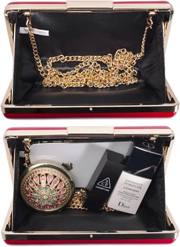 Miniatura 23 de Bolso de noche – Monederos pequeños para mujeres, bodas y fiestas, bolsa de noche formal para mujer