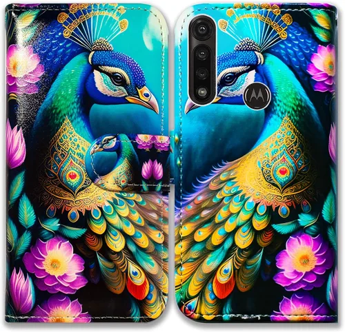 Miniatura 11 de Bcov Funda para Moto G Power 2020, Motorola G Power, funda de piel con tapa y soporte para ranura para tarjeta y soporte para Motorola Moto G Power