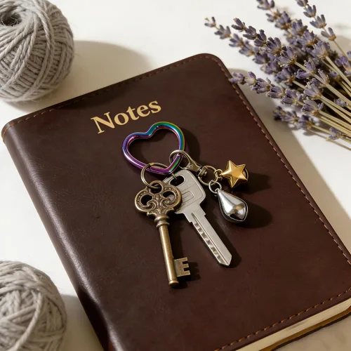 Miniatura 5 de 10pcs Key Chains Rings