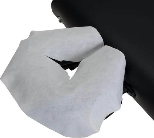 Miniatura 5 de EarthLite Fundas desechables para cuna facial – De grado médico, ultra suaves, lujosas, antiadherentes, cubiertas faciales para masaje/cubiertas
