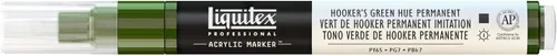 Miniatura 68 de Rotuladores de pintura Liquitex Professional, de punta ancha, Verde fosforescente, 8mm Verde fluorescente