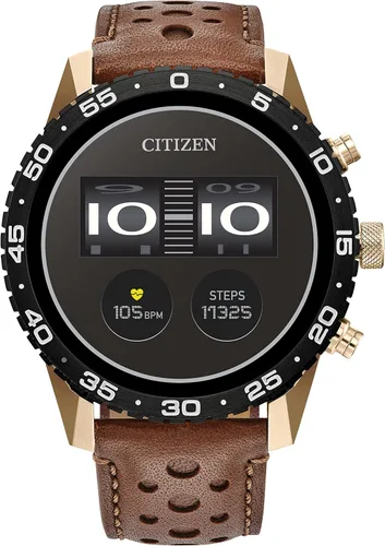 Miniatura 8 de Citizen CZ Smart PQ2 reloj inteligente deportivo de 44mm con aplicación YouQ con AI IBM Watson® y investigación de la NASA, Wear OS de Google