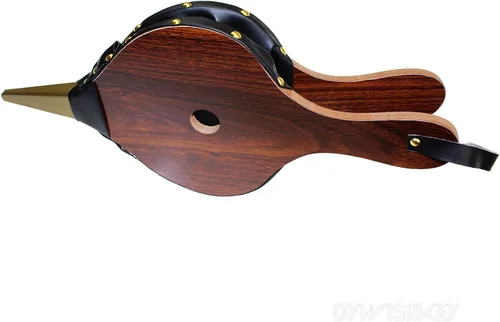 Miniatura 3 de DYWISHKEY Fuelle de madera, fuelle de chimenea de 15.5 x 7 pulgadas, fuelle de cuero para chimenea, fuelle de fuego para chimeneas, barbacoa