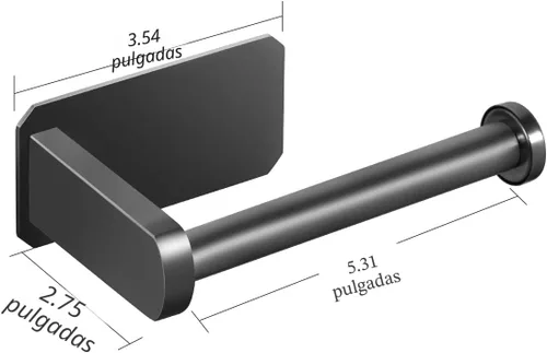 Miniatura 4 de VAEHOLD Soporte Autoadhesivo para Papel Higiénico Cocina Baño Soporte Adhesivo para Rollo de Inodoro Sin Perforaciones para Baño Adherible a Pared