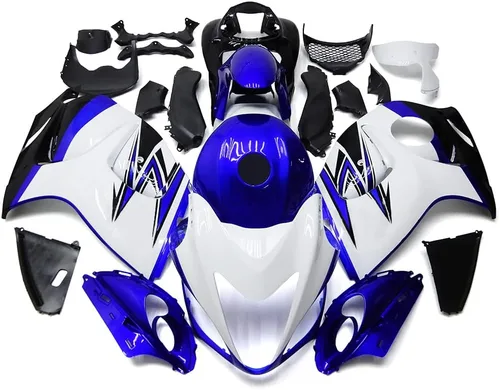 Miniatura 183 de Kit de carenado de inyección azul, negro y blanco para Suzuki GSXR600 GSX750 2006 2007 GSXR 600 GSX-R750 06 07 ABS Carenado de plástico completo