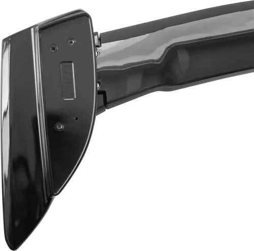 Miniatura 5 de Alerón de cajuela prepintado compatible con Honda Civic Sedán 2006-2011, ABS pintado negro brillante. Alerón de ala para cajuela trasera disponible