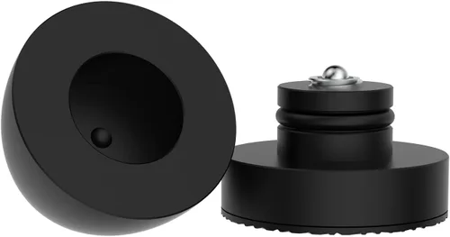 Miniatura 7 de Audiocrast 4X puntas de alta fidelidad para altavoces de 30x33 mm, almohadillas de aislamiento para patas de aluminio, amortiguador de choque